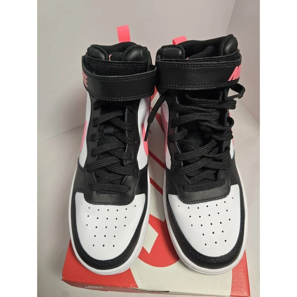 Nike Court Borough 2 Mid Multicolor Athletic Shoes Sneakers Kids Size 7Y‎